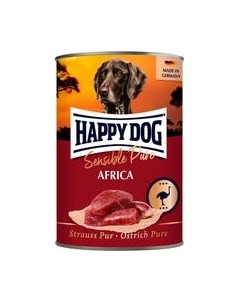 Влажный корм для собак Happy Dog Sensible Africa Страус Happy dog