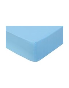 Простыня АртПостель Голубой на резинке 983 Артпостель