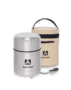 Термос для еды «», 301, 750 мл, в чехле, с ложкой, сохраняет тепло 10 ч Арктика