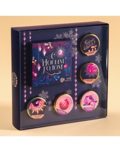 Подарочный набор «С Новым годом!»: чай, крем-мёд Фабрика счастья