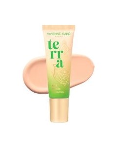 Тональный крем Vivienne Sabo Terra тон 02 холодный бежевый Vivienne sabo