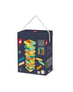 Развивающая игра Janod Разноцветные блоки / J08300