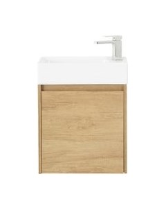 Тумба с умывальником Kraft MINI-500/260-1A-SO-RNN-L + 7045-KL Belbagno