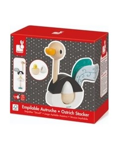 Развивающий игровой набор Janod Пирамидка Страус J08244