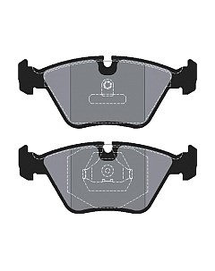 Тормозные колодки Textar 2096801