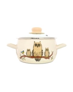 Кастрюля ЭСТЕТ Совы / ЭТ-72992 Эстет