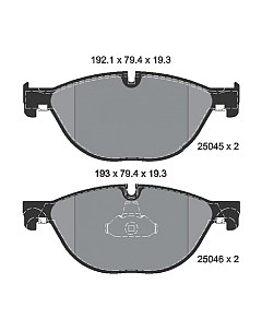 Тормозные колодки Textar 2504501