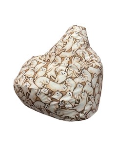 Бескаркасное кресло Flagman Груша Мега XXXL Г3.5-182