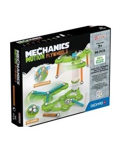 Конструктор магнитный Geomag Механика движение инерционные колеса GM756