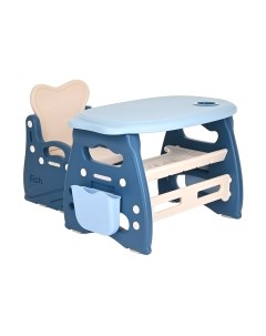 Комплект мебели с детским столом Fish / UN-ZY28 Pituso