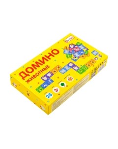 Развивающая игра Alatoys Домино Животные / ДМ07