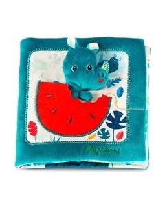 Развивающая игрушка Lilliputiens Книжка мягкая Мариус ищет папу 83099