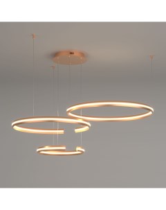 Светильник подвесной (LED) 160Вт 4200К золото 90180/3 Eurosvet