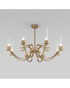 Светильник подвесной (CL) 8х7Вт G9 латунь 60141/8 Eurosvet