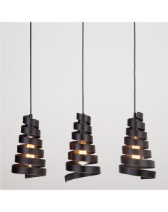 Светильник подвесной (LOFT) 3х40Вт E27 черный 50058/3 Eurosvet