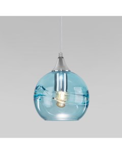 Светильник подвесной (M) 40Вт E27 голубой 50221/1 Eurosvet