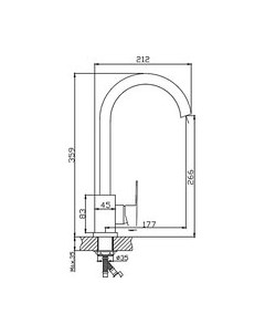 Смеситель Haiba HB70802