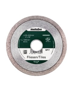 Отрезной диск алмазный Metabo 628556000