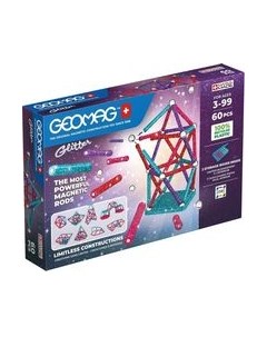 Конструктор магнитный Geomag Блестки GM536