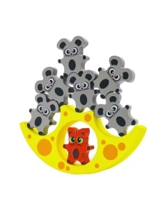 Развивающий игровой набор Alatoys Балансир. Кошки-мышки / БЛ09