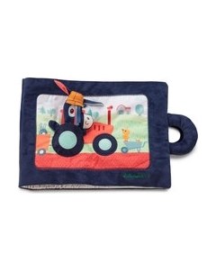 Развивающий игровой набор Lilliputiens Книжка мягкая Ослик Игнас на ферме 83415