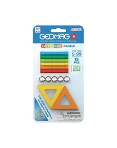 Конструктор магнитный Geomag Многоцвет пластины GM376