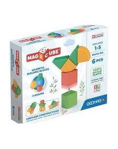 Развивающая игра Geomag Магнитные кубики 3 формы / GM207