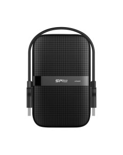 Внешний жесткий диск Silicon Power Armor A60 1TB Black (SP010TBPHDA60S3A) Silicon power