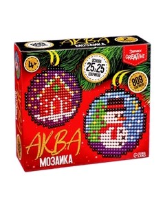 Развивающая игра Эврики Аквамозаика. Шары с домиком и снеговичком / 10277468