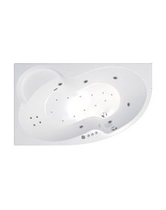 Ванна акриловая Мари 170x110 R Люкс Турбо Flat Triton