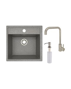 Мойка кухонная со смесителем БелЭворс Rio + смеситель W4998-4 + дозатор L405-1 Белэворс