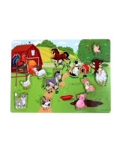 Развивающий игровой набор Домашние животные / 9197235 Лесная мастерская
