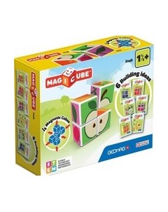 Развивающий игровой набор Geomag Магнитные кубики фрукты GM131