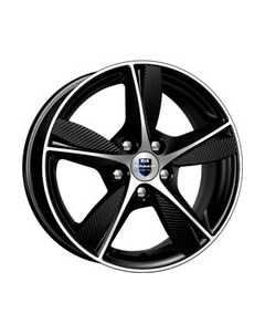 Литой диск Кинезис КС679 16x6.5" 5x112мм DIA 57.1мм ET 33мм Алмаз черный K&k