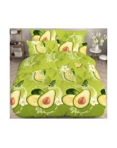 Комплект постельного белья Моё бельё Классик Авокадо Б 1.5 / 70333/1