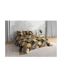 Комплект постельного белья Золотые шестигранники 2 / 0441/1 Моё бельё