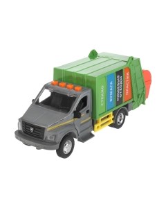 Мусоровоз игрушечный Технопарк Газон Next / GAZONGARB-22PL-SLGN