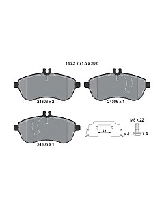 Тормозные колодки Textar 2430602