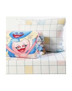 Комплект постельного белья Ночь нежна Кисси Мисси Стандарт 1.5сп 70x70 / 10413-1+10414-1