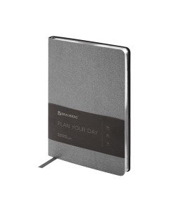 Ежедневник Brauberg Metallic / 113377