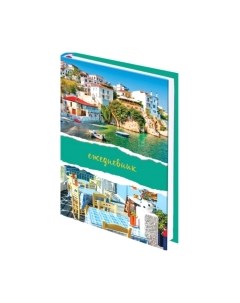 Ежедневник Brauberg Морской пейзаж / 129240