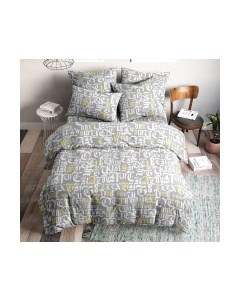 Комплект постельного белья Ночь нежна Графика Стандарт Семейный 50x70 / 70209-1