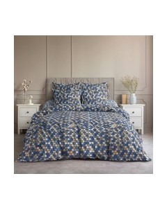 Комплект постельного белья Ночь нежна Мозаика Семейный 70x70 70643-1 / 70643-2