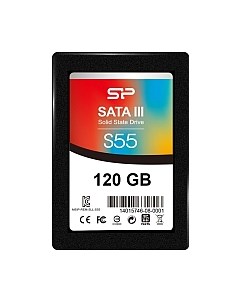 SSD диск Silicon Power Slim S55 120Gb (SP120GBSS3S55S25) Silicon power