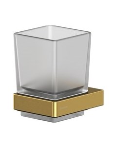 Стакан для зубной щетки и пасты Whitecross Cubo CU2430GLB