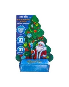 Развивающий игровой набор Лесная мастерская Магнитная елка / 9614839