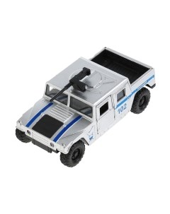 Автомобиль игрушечный Полицейский внедорожник / HUMVEPICKUP-12POL-SR Технопарк