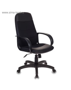 Кресло руководителя , черный, экокожа/сетка, CH-808AXSN/LBL+TW-11 Бюрократ