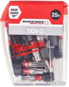 Набор бит 4932430875 (25 предметов) Milwaukee