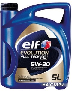 Моторное масло Evolution Full-Tech FE 5W-30 5л Elf